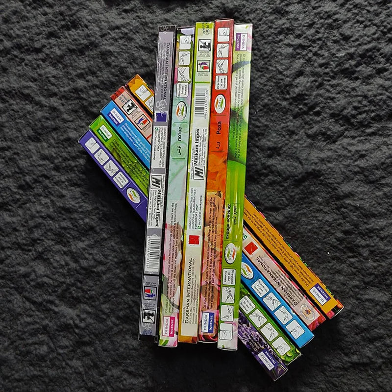 Natural Scent Incense Sticks – Indian Collection