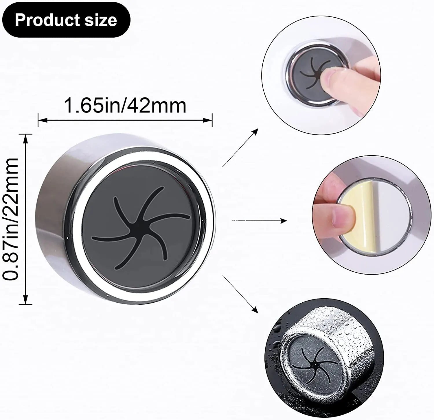 Wall-Mounted Dishcloth Clip (3PCS)