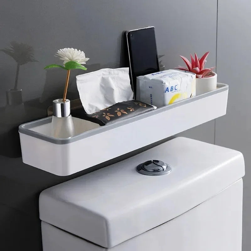 Wall-Mounted Bathroom Storage Shelf
