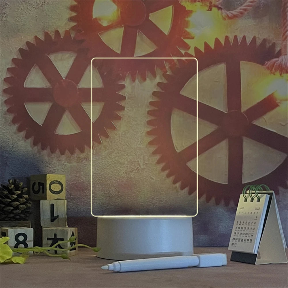 LED Message Board Night Light