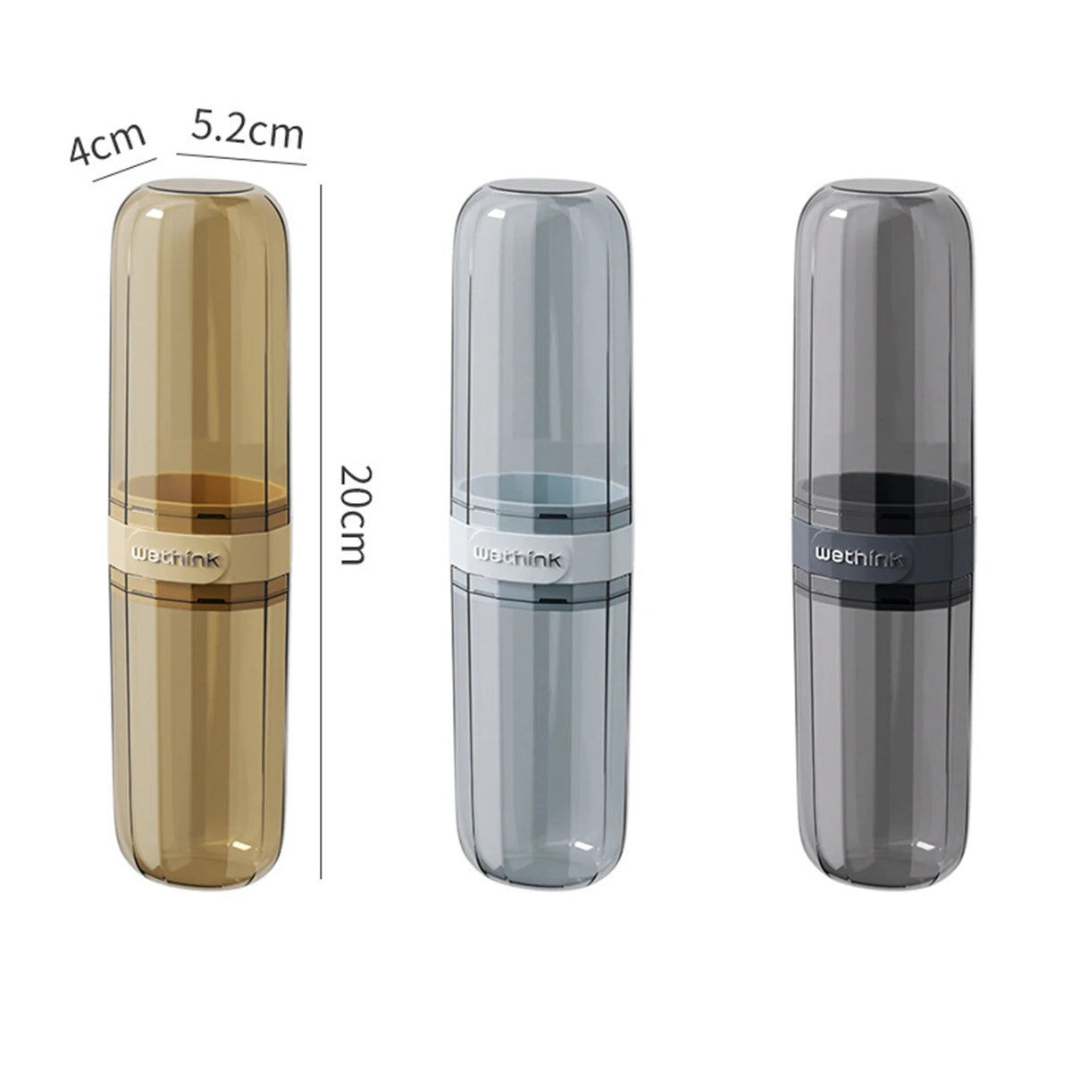 Travel Toothbrush & Toothpaste Case