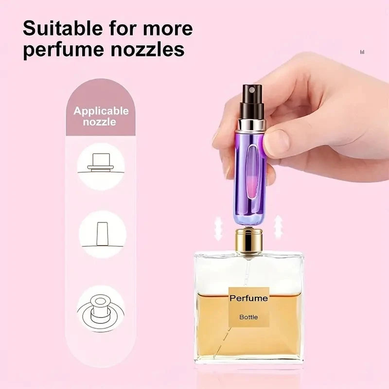 Mini Aluminum Travel Perfume Bottle