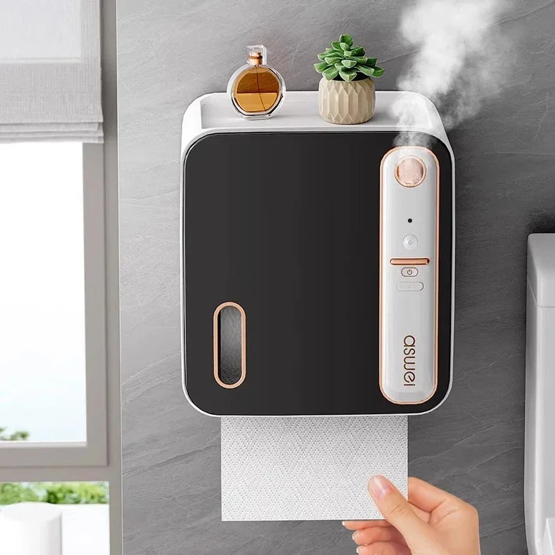 Intelligent Toilet Paper Holder – Aromatherapy Design