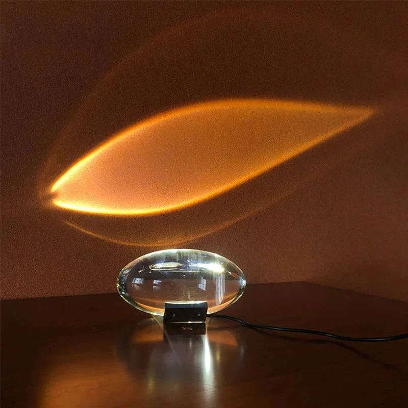 LED Crystal Table Lamp – Eye of the Sky