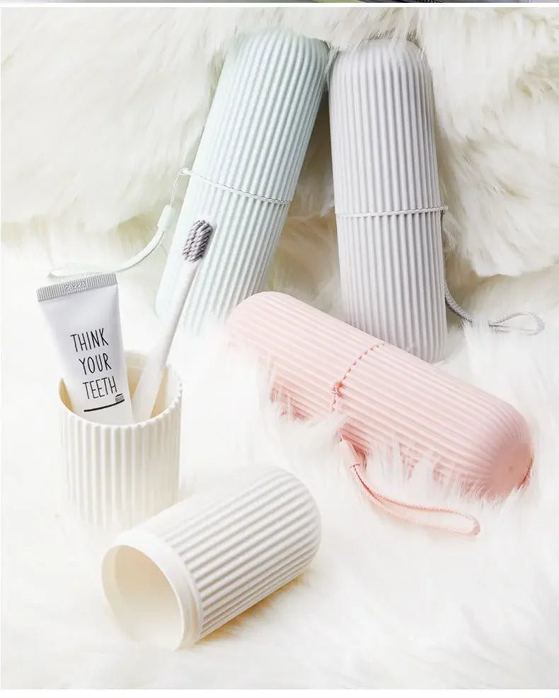 Travel Toothbrush & Toothpaste Case