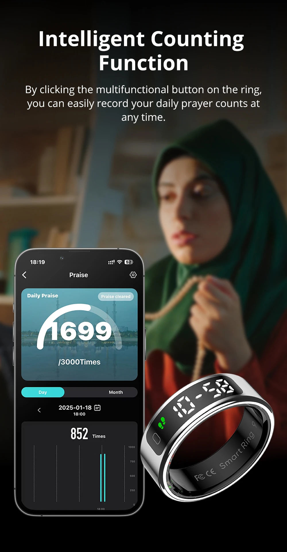 New COLMI R12 – Smart Ring Elite