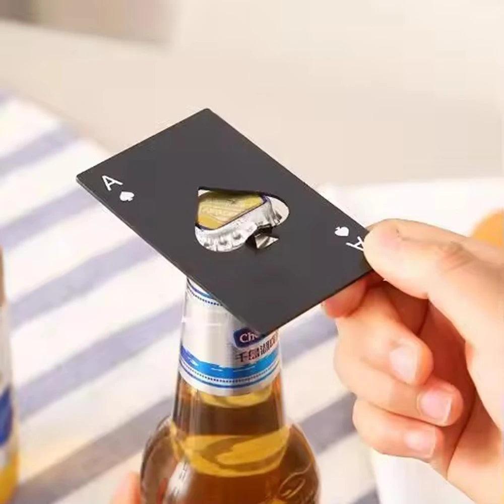 Luxury Stainless Steel Credit Card Bottle Opener