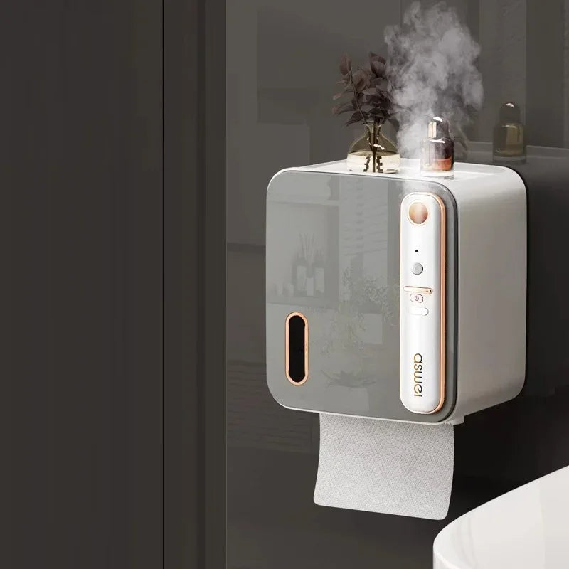 Intelligent Toilet Paper Holder – Aromatherapy Design
