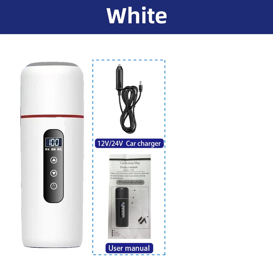 Portable Car Electric Kettle – 500ML