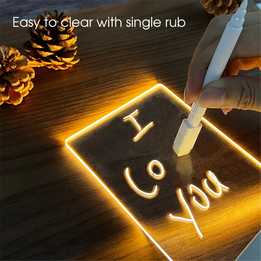 LED Message Board Night Light
