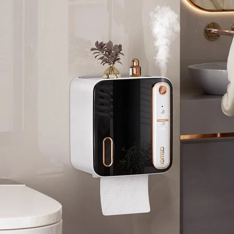 Intelligent Toilet Paper Holder – Aromatherapy Design