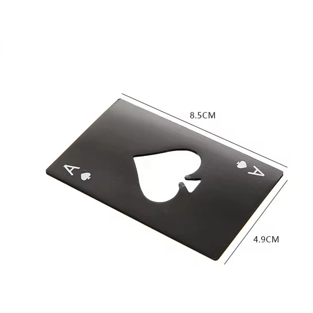 Luxury Stainless Steel Credit Card Bottle Opener