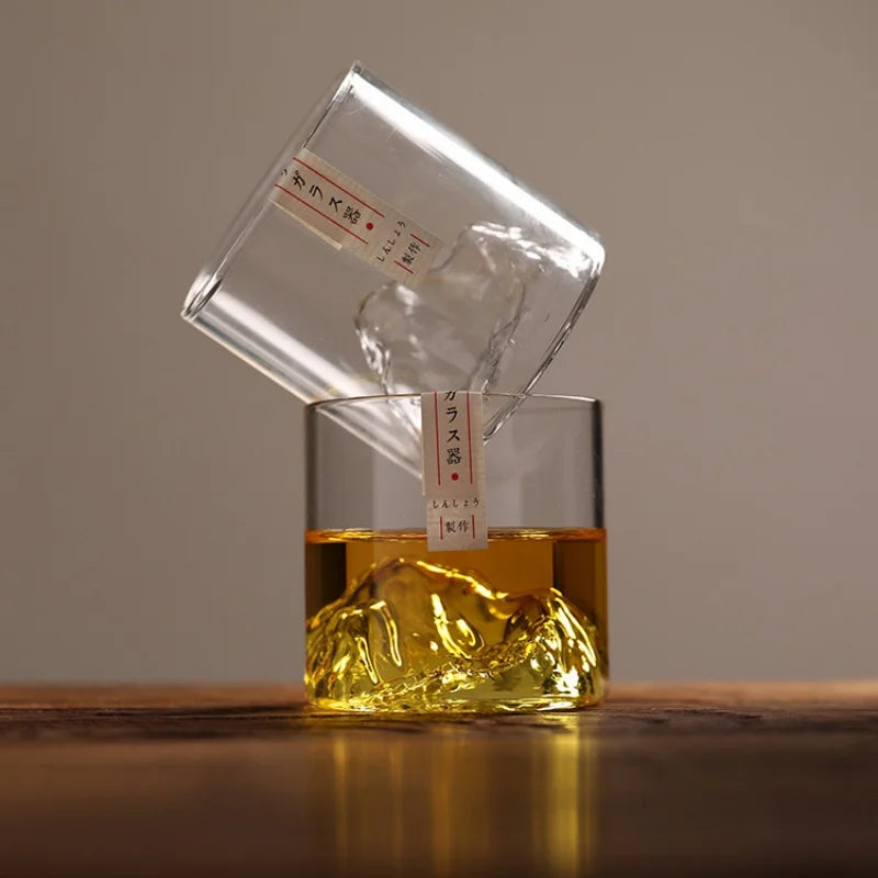 Glacier Mountain Glass – Mt. Fuji Inspired Teacup