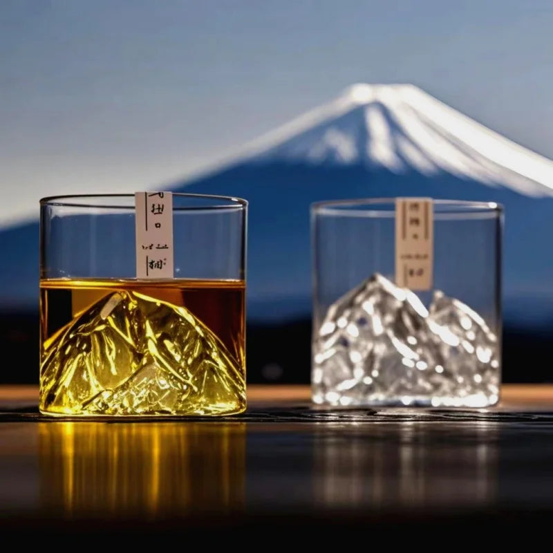 Glacier Mountain Glass – Mt. Fuji Inspired Teacup