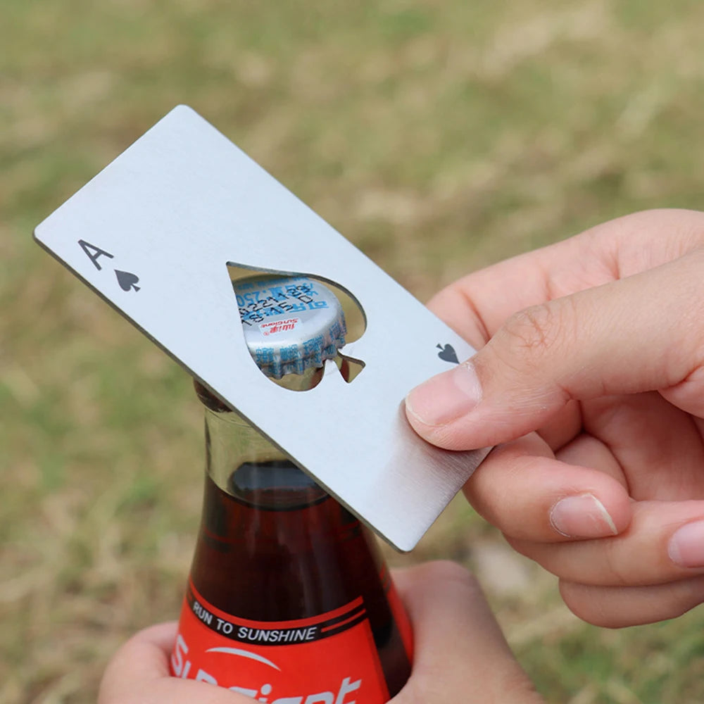 Luxury Stainless Steel Credit Card Bottle Opener