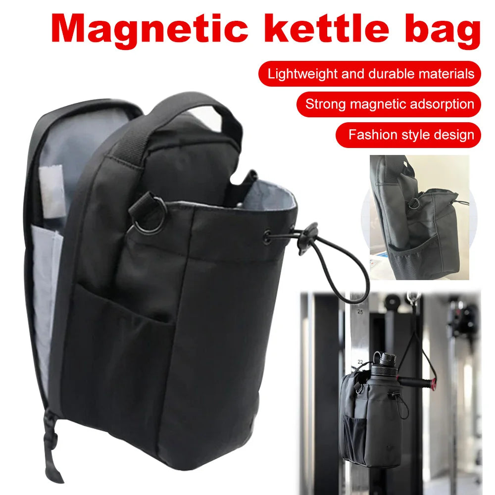 Magnetic Gym Sling Bag – Trendy & Functional