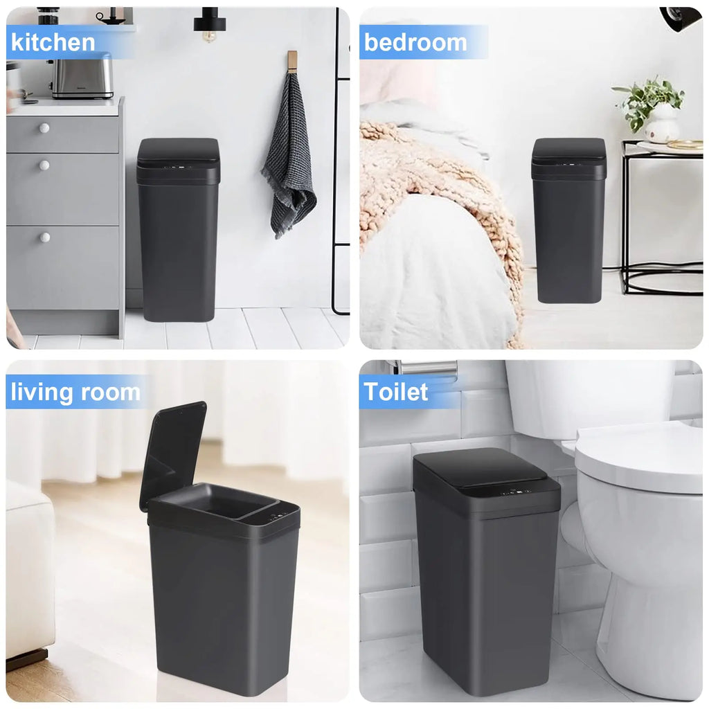 touchless Smart Motion Sensor Trash Can – 12L