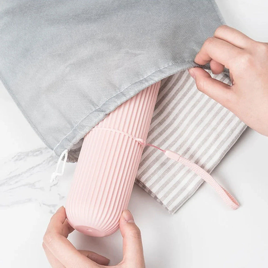 Travel Toothbrush & Toothpaste Case